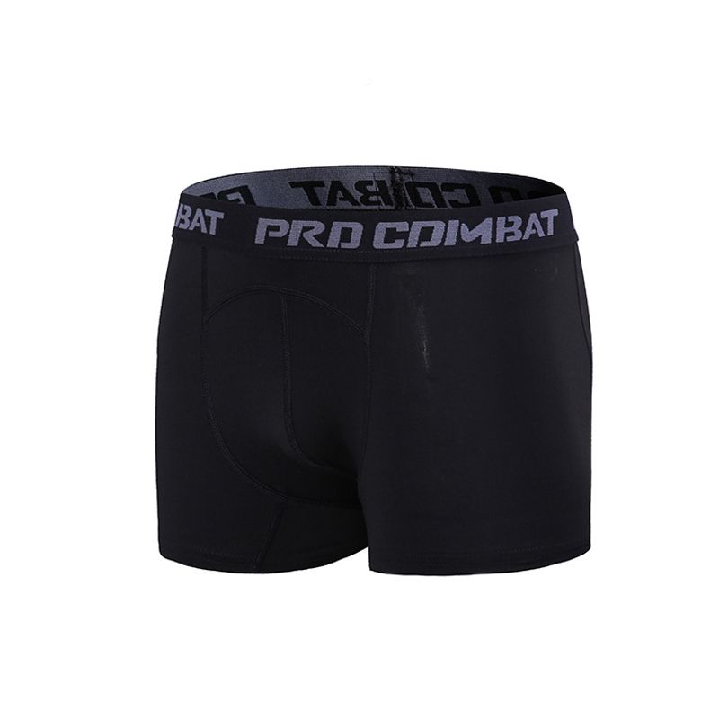 Nieuwe sport strakke hardloopondergoed voor heren, zomer snel drogende boxershorts, ademende anti-slijtage broekspijpen_voghion.com