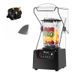 Kommerzieller Smoothie-Maker für Milchtee-Läden, geräuschlos mit Abdeckung, schalldichter Zerkleinerer, Eisrasierer, Mixer, Saft_voghion.com