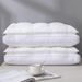 Pillow With Down-Alternative Fill - Orthopedic Neck Support Hotel-Grade High Loft For Home & Hospitality (Hypoallergenic Medium-Firm Queen Size)_voghion.com