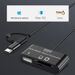 3 v 1 Micro USB Type-C OTG Univerzální rozšiřující čtečka karet Multifunkční čtečka karet TF/SD/U disk/adaptér pro mobilní telefon a fotoaparát_voghion.com
