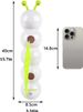 New Interactive Toy Caterpillar Chasing Fun Electric Feather Strong Suction Cup Self-Entertainment Rod Teasing Cat Wand_voghion.com