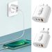 2 Port PD Stecker 40W USB-C Typ C Schnellladegerät Adapter für iPhone 13 Pro Max_voghion.com