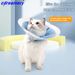 Dual Layer Cat Cone, Dual-Purpose Model Lightweight All-Around Protective Neck After Surgery E Collar To Wound_voghion.com