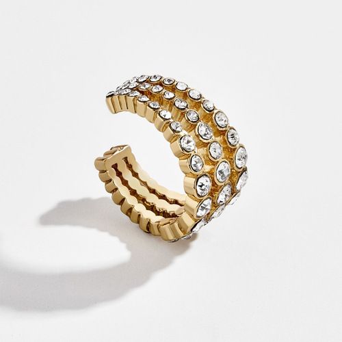 Damen-Schmuckset, modisch, heiße Verkäufe, vielseitige, modische, runde Diamantohrringe, einfache Persönlichkeit, Trend-Ohrringe für Frauen_voghion.com