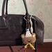 Miu Series Plush Bear Pendant Cartoon Doll Bag Charm Car Keychain High-End Coffee Color Backpack Decoration_voghion.com