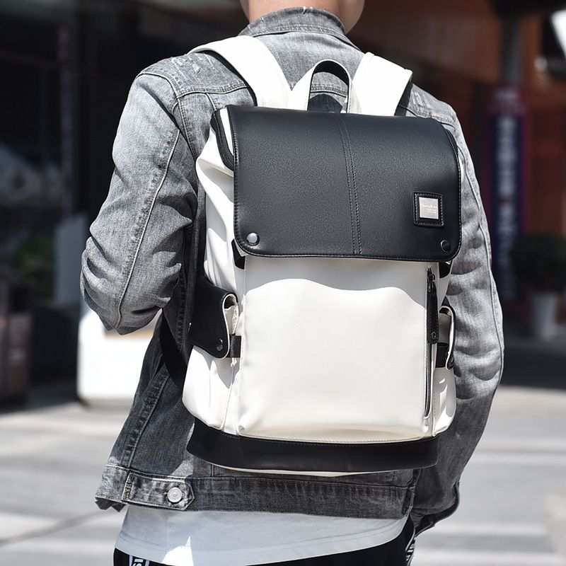 Neuer lässiger Herrenrucksack, modischer Rucksack, Rucksacktrend mit großem Fassungsvermögen, Trend zum Studentenrucksack_voghion.com