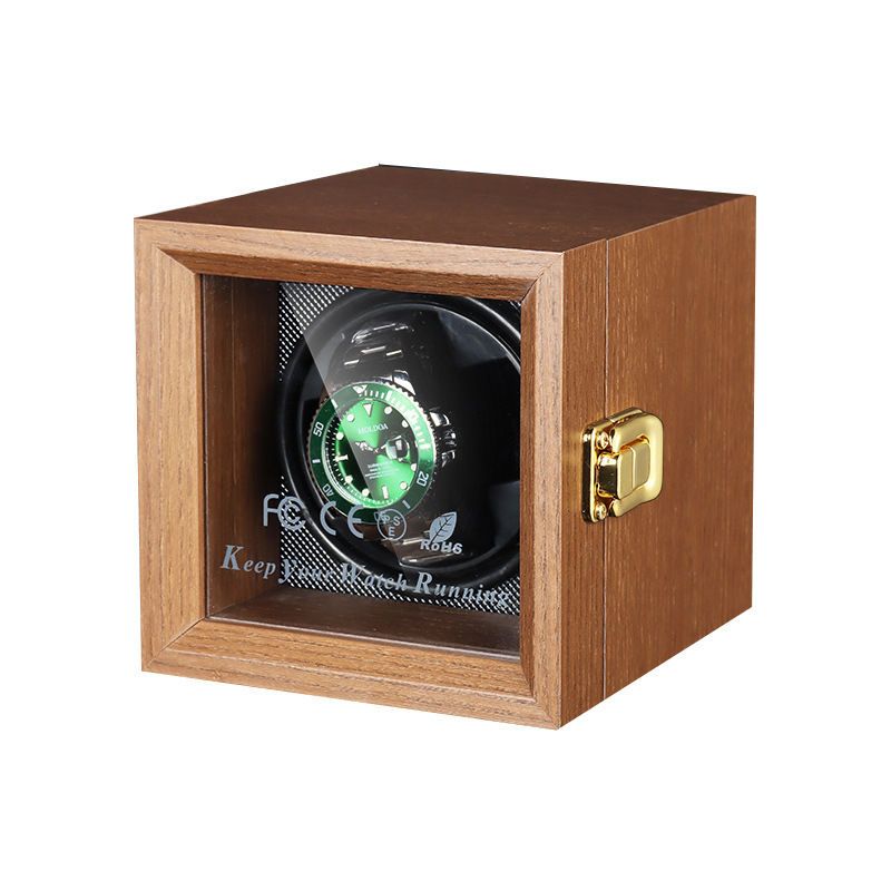 Winder High-End Gift Verticale Opwindmotor Box Blauw Licht Thuisopslag Enkele Horlogegleuf_voghion.com
