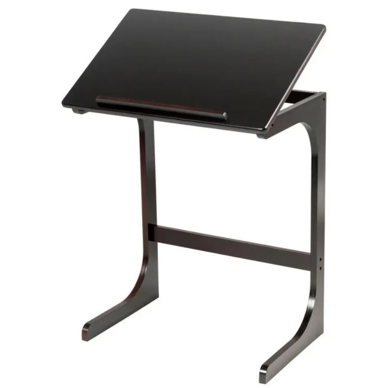 With Sofa Top Tilting Side Table Bamboo_voghion.com