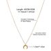 2025 New Arrivals New Fashion Stainless Steel Thin Chain Pendant For Woman Half Moon Horn Charms Necklace Jewelry_voghion.com