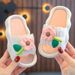 Children's slippers Girls summer flowers new cartoon soft bottom parent-child indoor non-slip cute cool slippers_voghion.com