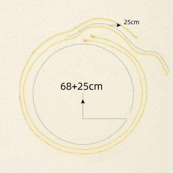 Jewelry Beach Simple Metal Thin Sexy Waist For Women Summer New Bikini Body Chain_voghion.com