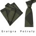 Small Wholesale Suit Tie Men's Solid Gray Tie Retro Business Plaid Pocket Square Set Square Scarf_voghion.com