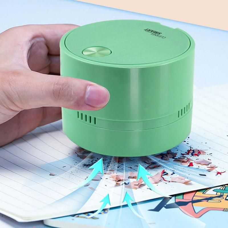 1 Pcs Portable Desk Vacuum Cleaner Mini Wireless Desk Vacuum Cleaner Keyboard Cleaning Tool Home Office Hand-held_voghion.com