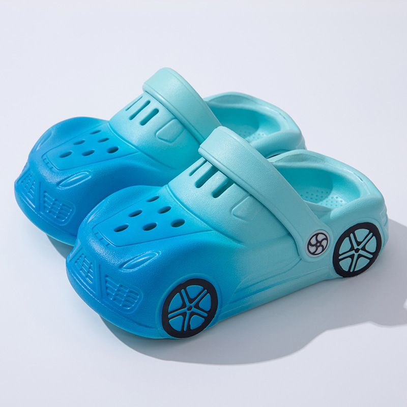 Kinder Schuhe Neue Auto Hausschuhe Jungen Cartoon Baby Loch Schuhe Mädchen Outdoor Niedlichen Sandalen_voghion.com