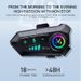 Bluetooth 5.3 Helmet Headset Wireless Hands-free Call Phone Kit Motorcycle Waterproof Earphone MP3 Music Player Speaker For Moto_voghion.com