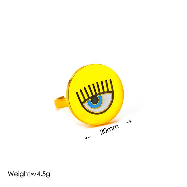 Collana, orecchini e anello con ciondolo rotondo a forma di occhio di demone, stile bohémien, design per donne._voghion.com