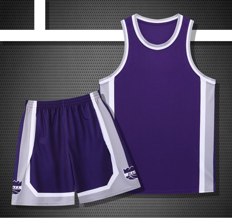 Basketball training camp jersey set summer basketball suit men's college competition team uniform_voghion.com