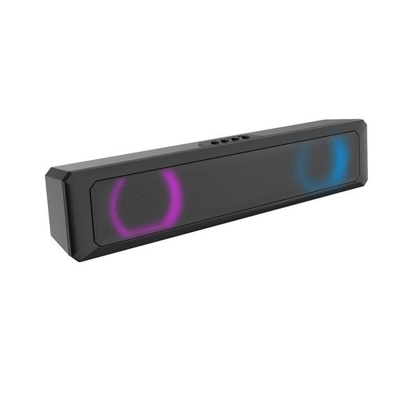 A4 Bluetooth Sound Bully, Colorful Long Strip Stereo TV, Echo Wall, Cool And Luminous RGB Speaker_voghion.com