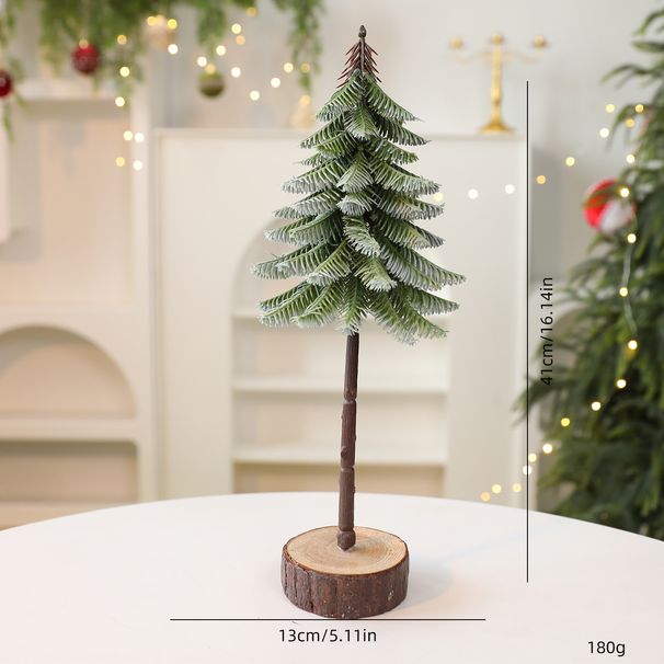 PE Mini Christmas Tree With Berry Decor – Festive Tabletop Decoration For Home, Office, And Holiday Displays (Multiple Sizes & Styles Available)_voghion.com