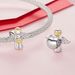 Angel Guardian Charm Sterling Silver Charm,SCC3064_voghion.com
