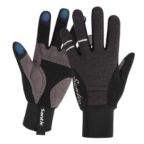 ROCKBROS Guanti da Ciclismo Touchscreen Guanti da Moto Primavera Autunno Uomo_voghion.com