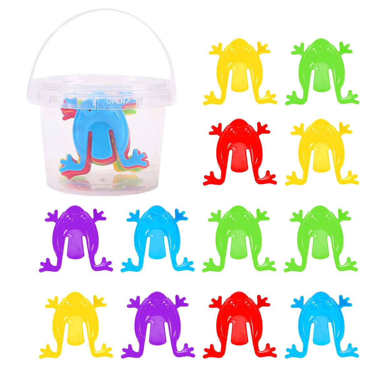 Happyhouse 1 sæt Bounce Jump Frog Legetøj Sjovt Forældre-Barn Interaktion Multiplayer Konkurrence Frø Legetøj Børnelegetøj_voghion.com