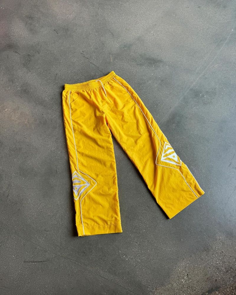 Men's Clothing Elastic Rope Sweatpants Casual Trousers High Street Hip Hop Rap Street Wear_voghion.com