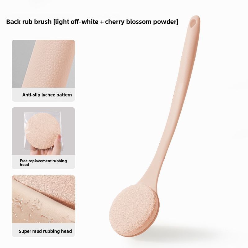 【Limited Time Offer】Bathing Long Handle Back Scrubber Body Self-Service Powerful Exfoliating Gentle On Skin Handheld_voghion.com