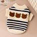 Puppy Clothes Pet Spring/Fall Sweater Fall/Winter Warm Cat Bichon Teddy Pomeranian Schnauzer Winter_voghion.com