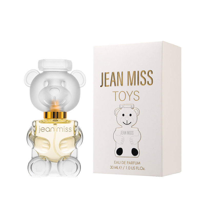 Xiaocheng Yixiang brand teddy bear lady perfume affordable for students durable eau de toilette 30ml net red_voghion.com
