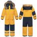 Outdoor Single And Double Board Luminous Windproof Waterproof Thickened Warm One-piece Children's Ski Suit_voghion.com