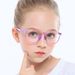 2233 New TR90 Colored Children's Primary School Students Two tone Light Soft Matching Myopia Frame Glasses for Boys and_voghion.com