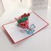 3D three-dimensional greeting card plant creative bouquet paper carving lover Teacher's Day greeting card gift plug-in greeting card gift wholesale_voghion.com