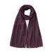 Cross Border Solid Color Malay Long Scarf Monochrome Bubble Scarf Pearl Chiffon Women's Scarf Headscarf Hijab Factory Direct Sales_voghion.com