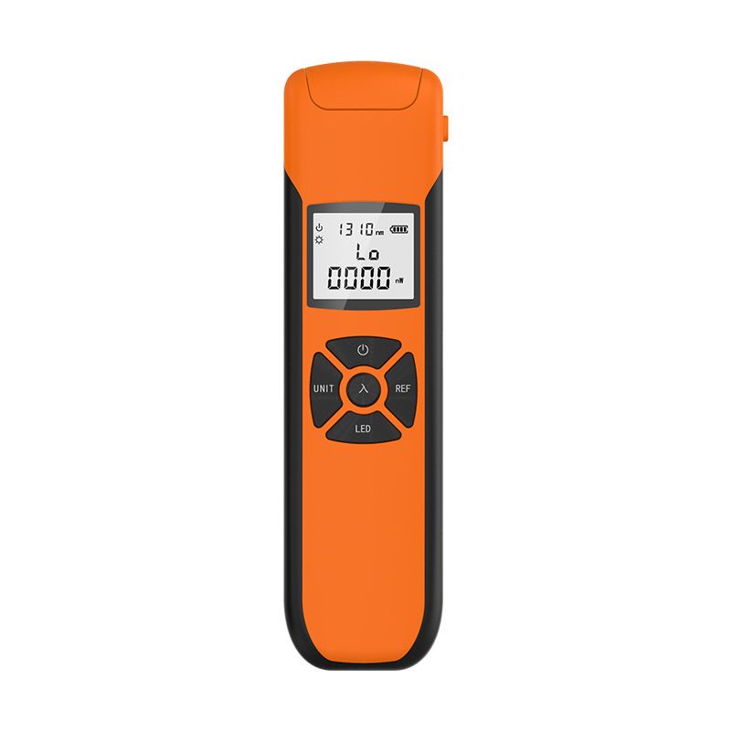 1 PC Mini Fiber Optic Detektor Optische Power Meter Fiber Optic Dämpfung Prüfung Instrument Orange_voghion.com