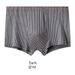 Vitality Herrenunterwäsche mit Streifenmuster, Xinjiang-Baumwolle, antibakteriell, atmungsaktiv, mittelhoch geschnitten, große Größen, Graphen-Zwickel im Schritt, Boxershorts, Großhandel_voghion.com