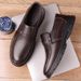 Middle-Aged Genuine Leather Breathable Summer New Thick-Soled Casual Non-Slip Soft-Soled Slip-On Men's Shoes_voghion.com