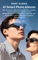 Smart AI Glasses 800W Camera Recording Videos Photo Recognition Answer Translation BT Call Noisereduction Sunglasses Waterproof_voghion.com