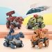5 Pack Dinosaur Toys For Kids Age 3+, Take Part Toys Dinosaur STEM Building Toys Set For Toddler_voghion.com