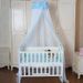Crib Floor Mosquito Net, Universal Newborn Child Bed With Bracket, Baby Mosquito Net Cover Clip Type Full Cover Floor_voghion.com