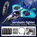 4DRC Remote Control Plane 2.4Ghz Foam RC Airplanes Helicopter Quadcopter,Spinning Drone With Cool Light,Gifts For Kids Adults.Logistics Is Randomly_voghion.com