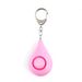 Allarme di sicurezza personale per donne - Sirena di emergenza da 120 dB con luce LED, design compatto da portachiavi per bambini, anziani e viaggi (rosa/bianco/blu)_voghion.com