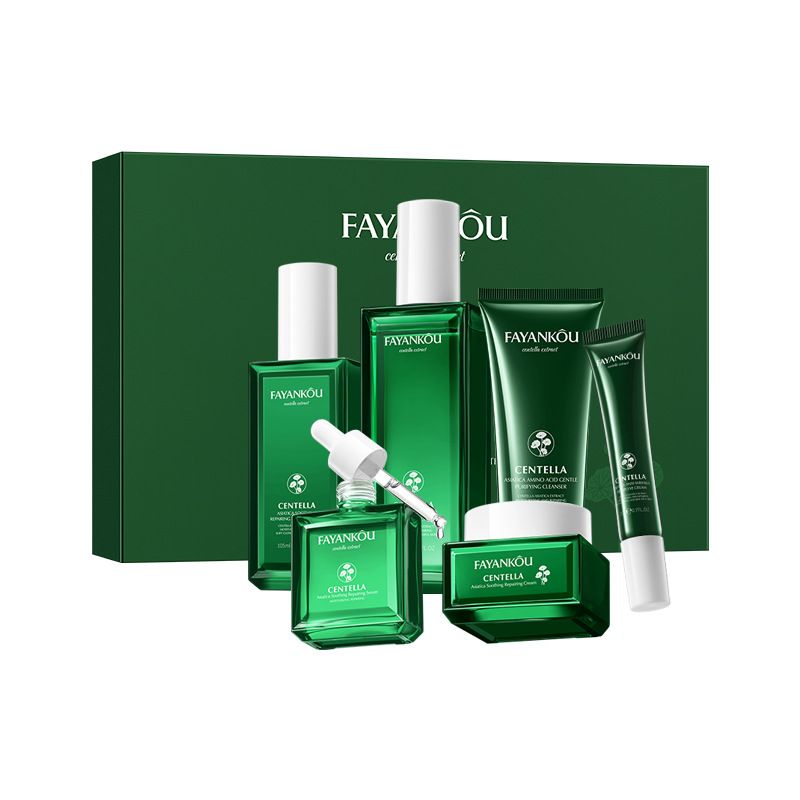 Set completo FAYANKOU Centella Asiatica Amino Acid Moisturizing Repair da sei pezzi_voghion.com