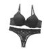 Push-up underkläder underkläder set Sexigt bekvämt mode spets spets ultratunna BH-set_voghion.com
