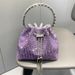 Purses And Handbags For Women Luxury Designer Bucket Clutch Purse Evening Banquet Bag Crystal Rhinestone Shoulder Bags_voghion.com