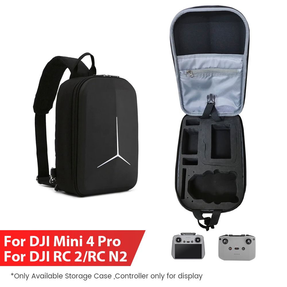 För DJI Mini förvaringsryggsäck budbärarficka bröstficka bärbar modebox mini 4 Pro axelväska tillbehör_voghion.com