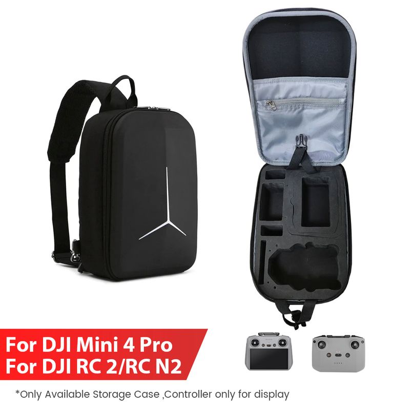 Mochila de almacenamiento para DJI Mini, bandolera con bolsillo en el pecho, portátil, a la moda, mini 4 Pro, accesorio para bolso de hombro_voghion.com