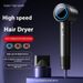 Asciugacapelli – Motore brushless ad alta velocità da 1600 W, 110.000 giri/min, terapia ionica e con luce blu, 3 impostazioni di calore/velocità, getto d'aria fredda, protezione dal surriscaldamento_voghion.com
