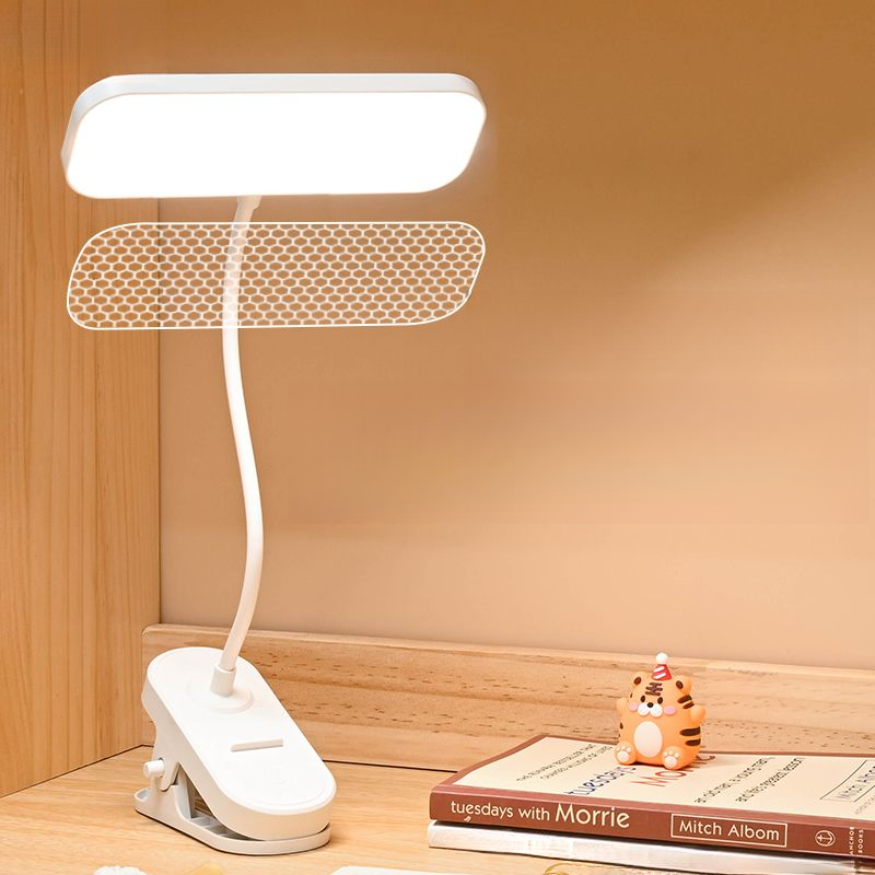 LED-lamp met clip voor oogbescherming voor kinderen, oplaadbaar en plug-in, geschikt voor leestafels in studentenhuizen_voghion.com