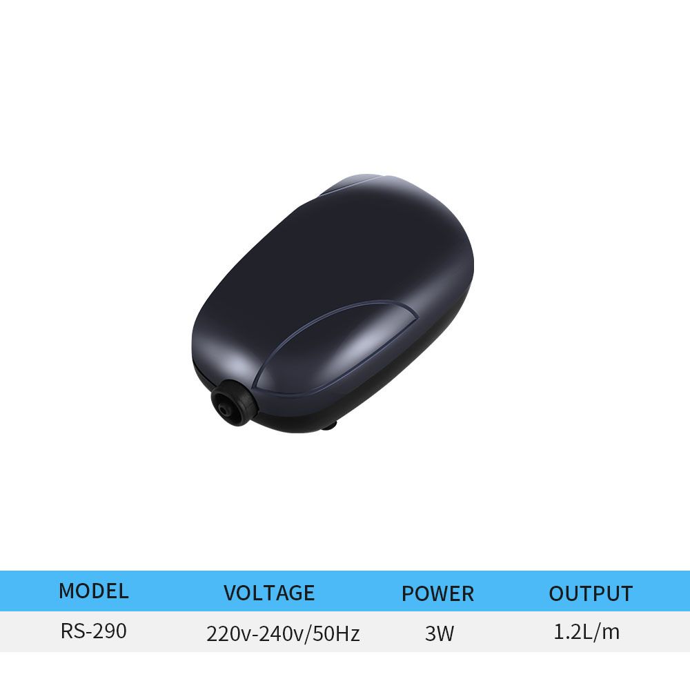 Fish Tank Oxygen Pump Risheng Air Pump Oxygen Pump RS290 Risheng RS390 Oxygen Pump Single And Double Head Cross-border_voghion.com